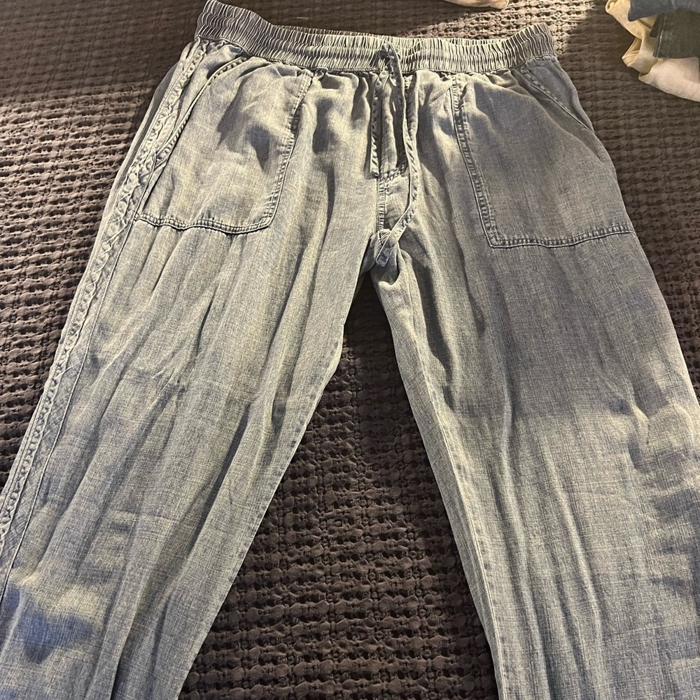 Splendid Lakeside Chambray Jogger